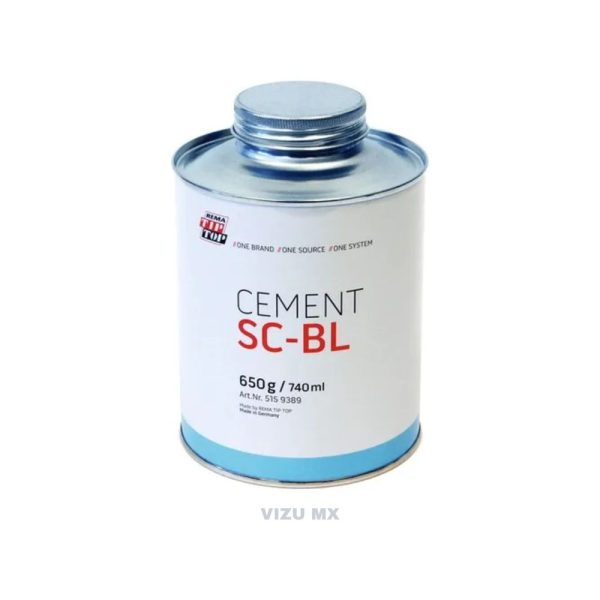 Cemento Especial Azul Sc-BL de 650 gramos para reparación de llantas Rema Tip Top