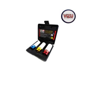 Juego de dados pared delgada de impacto 3 piezas M7 17 mm, 19 mm, 21 m