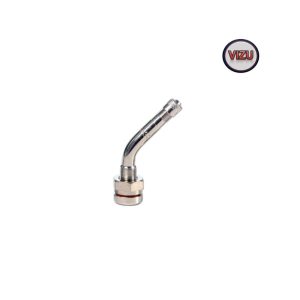 Válvula Met p/rin Camión Cromada doblada TR-543D orificio: 0.382"-0.394"/ 9.7-10 mm/ 60mm/ 45°/ 60°