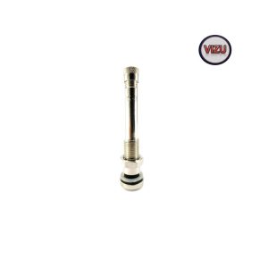 Válvula Met p/rin Camión Cromada recta TR-544 orificio: 0.382" - 0.394"/ 9.7-10 mm/ 74mm