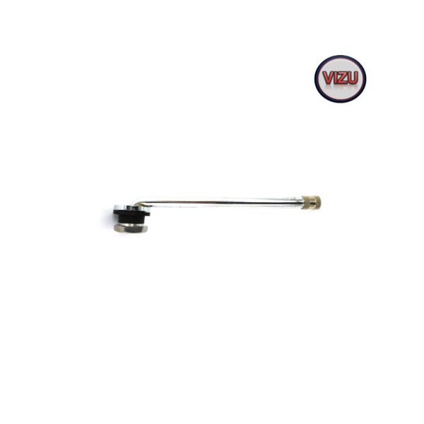 Válvula Metálica p/Rin Aluminio Alcoa Cromada TR-509 Orificio 0.625"/ 15.7 mm/ 121mm/ 90°
